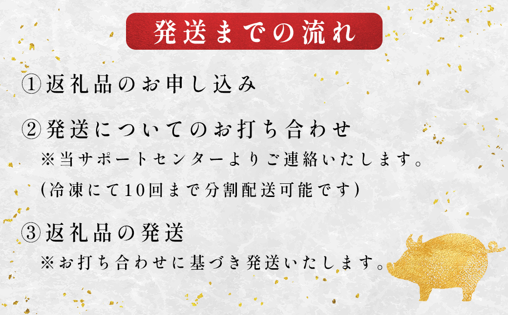 【事業者支援返礼品】赤村産養生豚丸ごと1頭分のお肉（総重量50kg以上） B25