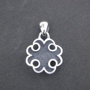 Gothic double cross pendant ゴシック ダブル クロス ペンダント ｜ シルバー アクセサリー 十字架 モチーフ 925 ペンダントトップ ネックレス チャーム ジュエリー 