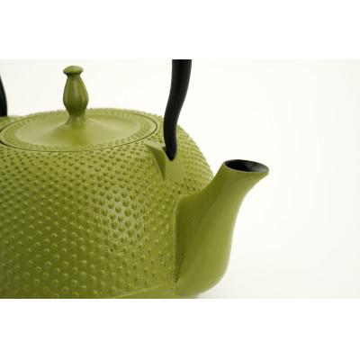 ふるさと納税 奥州市 南部鉄器 鉄瓶 末広アラレ緑 1.2L 伝統工芸品 [BS028] |  | 02
