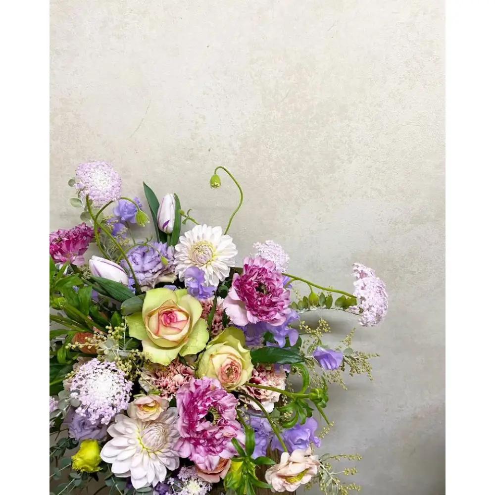 【定期便 12回】季節のお花・おまかせフラワーアレンジ
