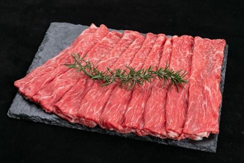 【熊野牛】赤身スライス すき焼き・しゃぶしゃぶ 700g (粉山椒付) 【SW54】