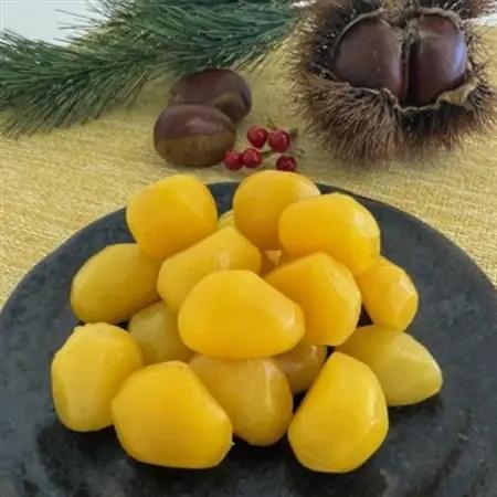 【業務用6kg】国産剥き栗の甘露煮(無漂白)約650粒【1683512】