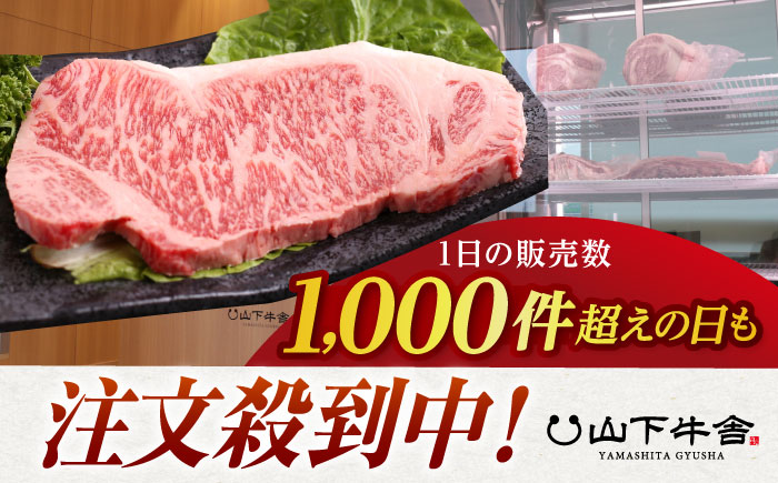 【最速配送】佐賀牛 A5 サーロイン ステーキ 1.2kg（300g×4枚）【山下牛舎】 [HAD028]