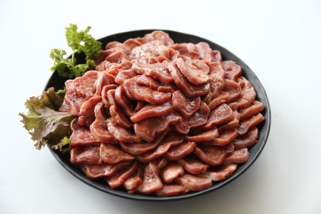 焼肉 セット 2kg ポークタンと鳥もも肉 特製塩ダレ 小分け 500g 4パック 焼肉