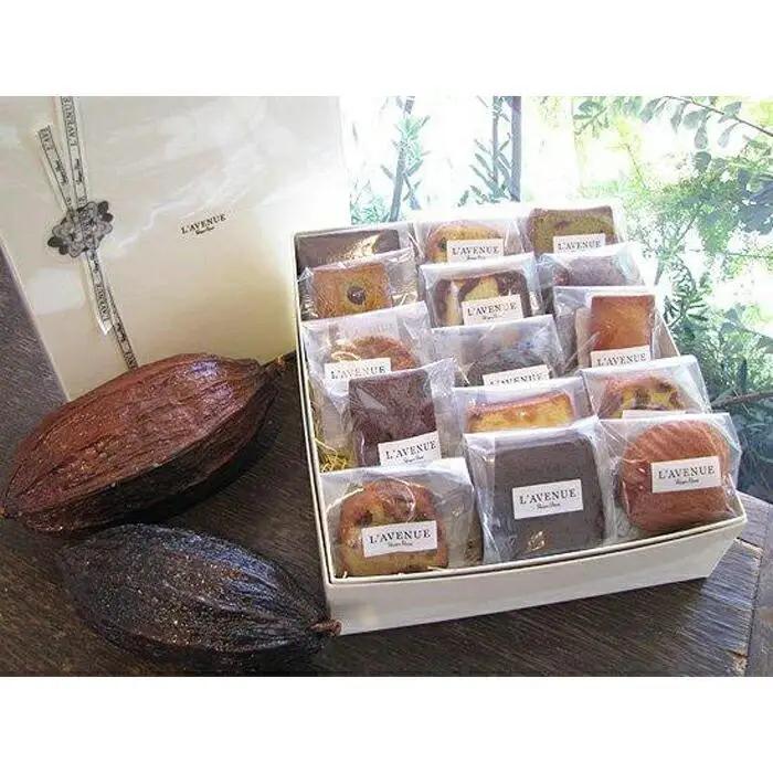 【ふるなびWEEK対象】【L’AVENUE】 ラヴニュー セレクション 焼き菓子詰め合わせ15個入り 　L’AVENUE SELECTION 15PIECES