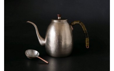 「富貴堂」直火用ポット 1.1L&メジャースプーン付(金色)  FC469001