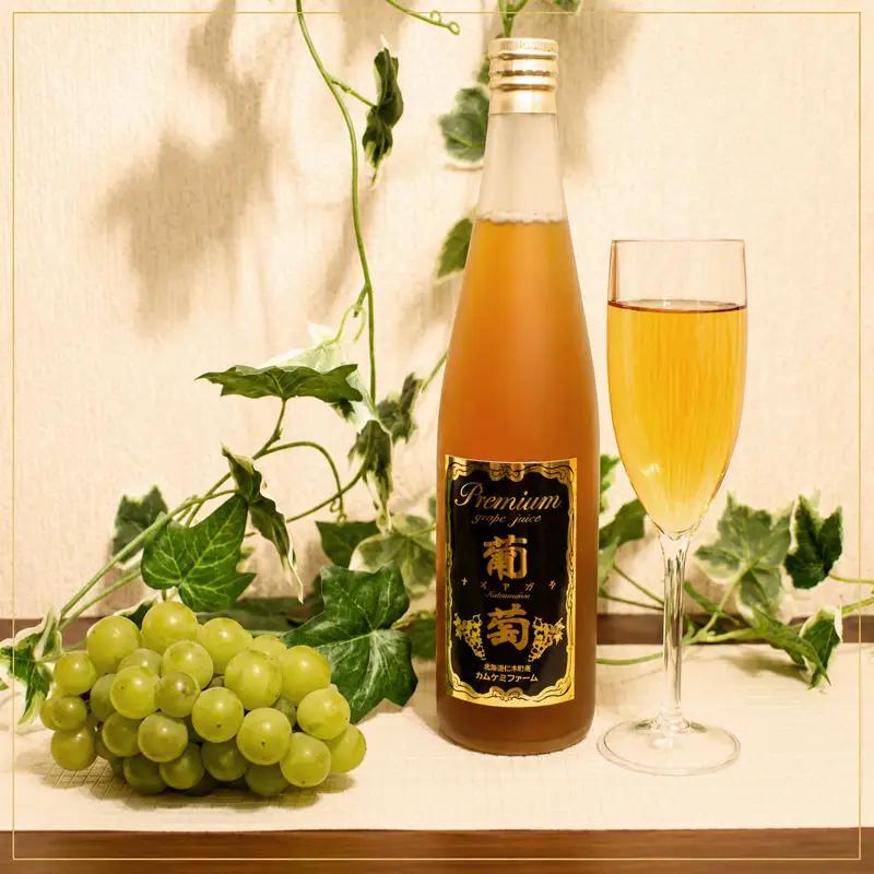 葡萄ジュース ナイアガラ 北海道産 葡萄ジュース【500ml×4本】【隔月3回定期便】