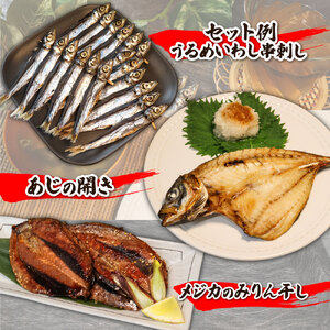 無添加 季節の干物３種類おためしセット（ギフト・お歳暮・お中元対応）冷凍惣菜 おつまみ 塩のみ使用【R00795】