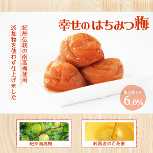 【1079-5】幸せのはちみつ梅干(紀州南高梅)700g A級 大粒 3L以上 和歌山県産 うめぼし 梅干し 梅  送料無料 ふるさと納税 梅干し はちみつ