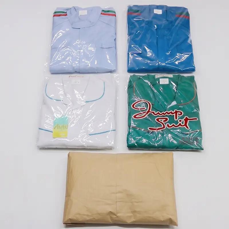 作業服 作業着 ブルー オイルリリース加工 長袖 服 【作業服】