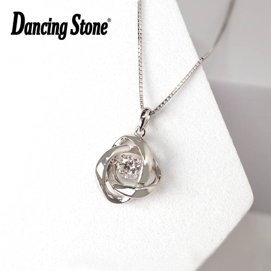 <Crossfor>ダンシングストーン/プラチナダイヤモンドエタニティペンダント *ダイヤモンド0.3ct(鑑定書付き)PD-0013