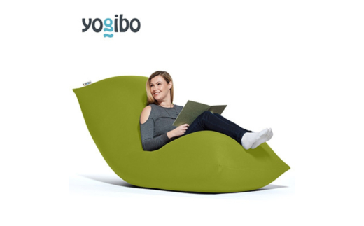 ヨギボー マックス ライムグリーン Yogibo Max ビーズクッション 特大 ローソファ 人をダメにする ソファベッド 洗えるカバー インテリア 家具 ギフト 大阪府 岸和田市 [№5385-0134]