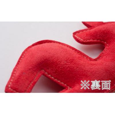 ふるさと納税 宍粟市 鹿革コレクション【紅】マスコットチャーム AN20 |  | 02