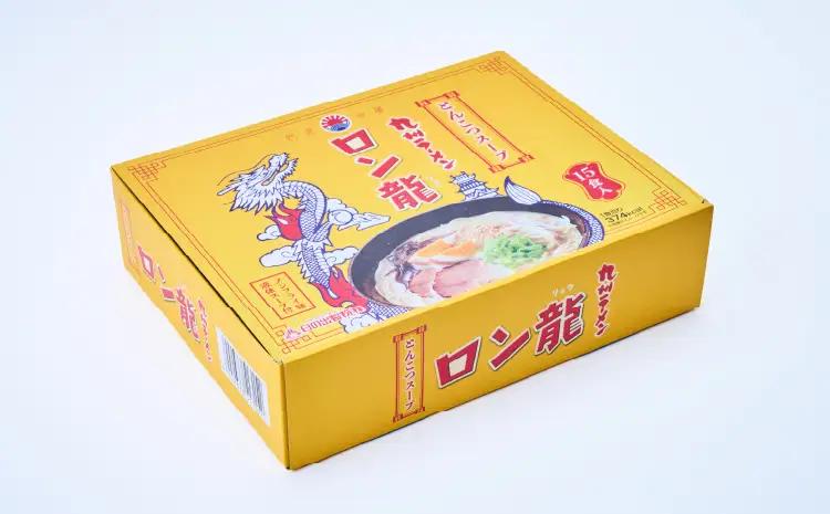ラーメン 豚骨ラーメン ロン龍ラーメン 1人前×15入 日の出製粉