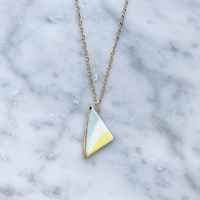 ふるさと納税 茅ヶ崎市 ArtOpus. ネックレス セイル 青黄 湘南 茅ヶ崎市 陶磁器 アートギフト |  | 01