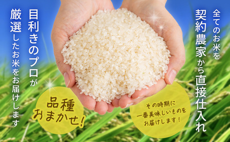 【3ヶ月定期便】【令和7年産米】岡山県産米 20kg (5kg×4袋) × 3回　計60kg （令和7年11月上旬以降発送）【定期便 お米 ランダム 配送 ヒノヒカリ にこまる 朝日 アケボノ あきた