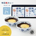 【ふるさと納税】【新作】有田焼カレー（大）ハッピーローズ柄 約420g×2個セット 15000円 F15-13