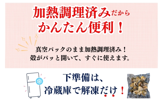 岬だより 希少 天然はまぐり 小サイズ 500g×4袋