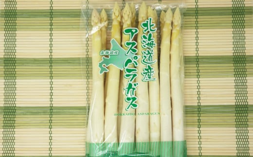 2.【特大ホワイト】新見ファームの有機アスパラ：配送５月下旬～