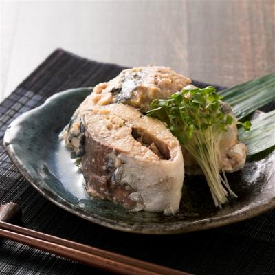 ふるさと納税 むつ市 寒鯖商品　さば缶詰水煮200g×24缶入 |  | 01