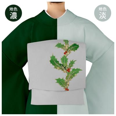 ふるさと納税 京都市 【和装振興応援プロジェクト】歳時記2月3「節分」京手描友禅 染帯|染帯 着物 織物 人気 おすすめ |  | 01