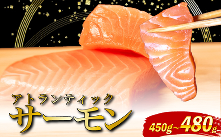 【 濃厚な旨味 】サーモン 450g-480g サーモン