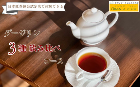 【紅茶講座体験】日本紅茶協会認定店で体験できる 「ダージリン3種 飲み比べコース」 | 紅茶 体験型 カフェ 講座 日本紅茶協会認定 認定店 ティーバッグ 埼玉県 東松山市