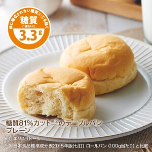 【3ヶ月定期便】【シャトレーゼ】糖質81%カットのテーブルパン 6個入×6袋  パン 定期便 3回分 糖質カット 冷凍 食物繊維
