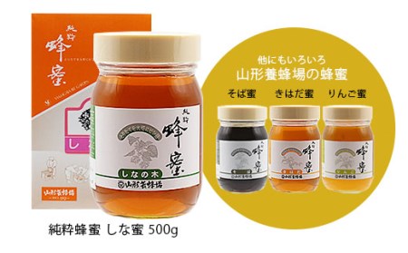 純粋蜂蜜 しな蜜 500g FZ20-330