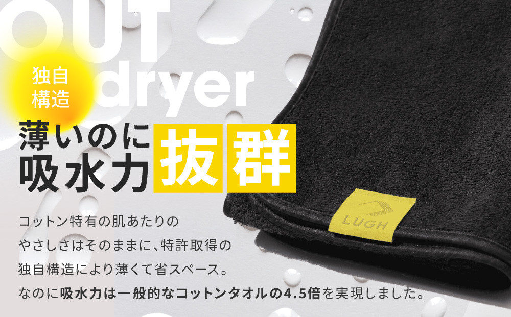 OUTdryer / レギュラーサイズ　 同色5枚セット【インディゴ】