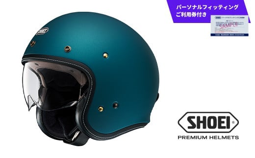 SHOEI ヘルメット「J・O+ マットラグナブルー」XXLサイズ パーソナルフィッティングご利用券付 バイク ショウエイ バイク用品 ツーリング SHOEI品質 shoei スポーツ メンズ レディース