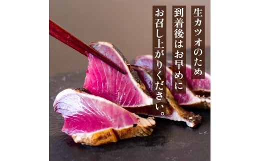 【藁焼き】 かつお タタキ 約1.2kg 約1.2kg
