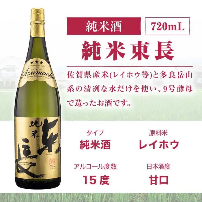【定期便】 日本酒 東長純米飲みくらべ3種 NAH118 日本酒 全3回