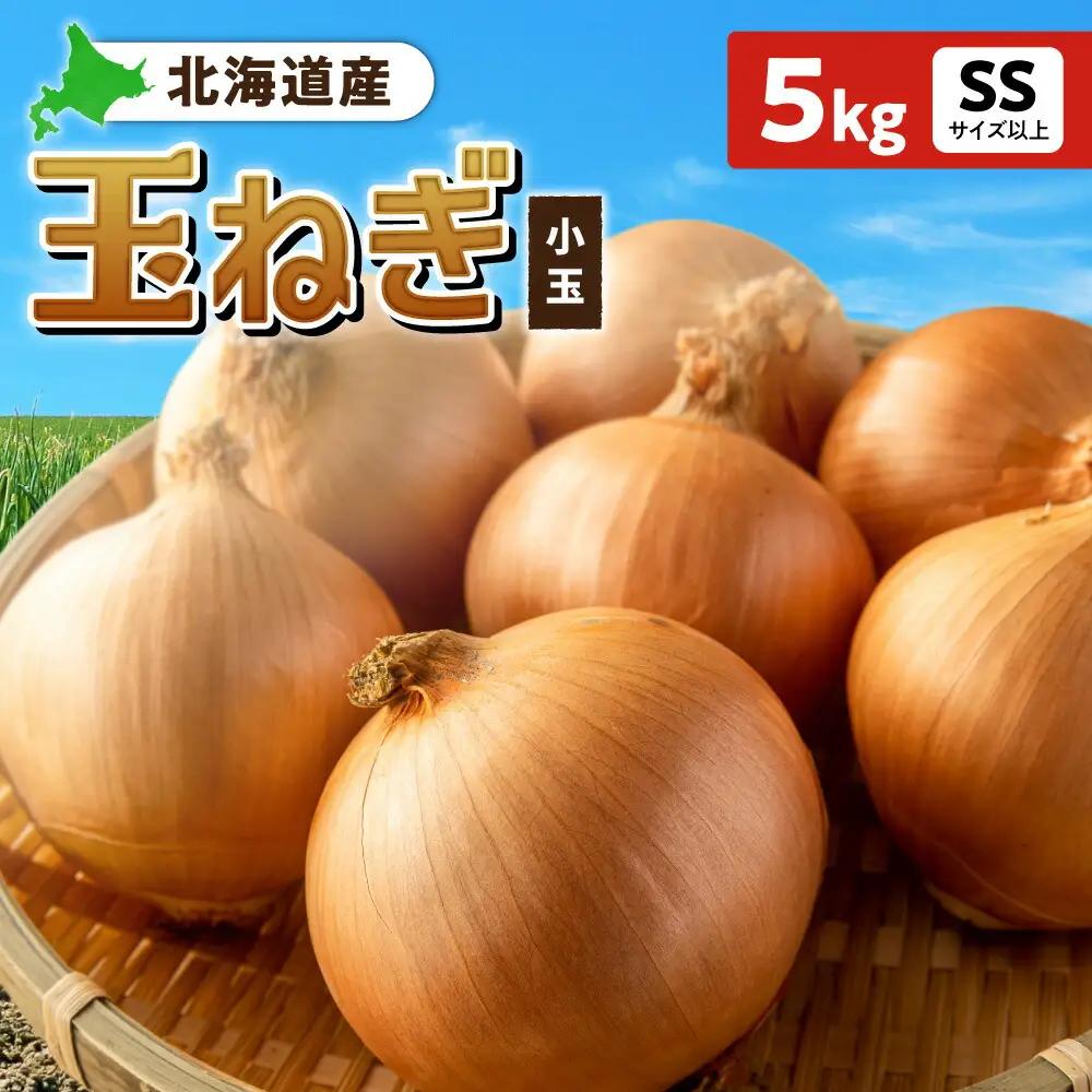 玉ねぎ 北海道産 小玉 5kg SSサイズ以上