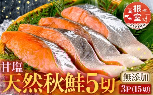 
            G-14038 無添加甘塩天然秋鮭5切入×3P(計15切、約750g)
          