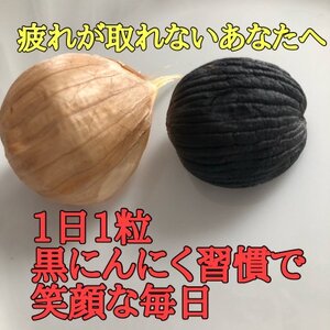 〈大人気〉青森県産黒にんにく【黒玉王】300g★高級品種白玉王の黒にんにく★【配送不可地域：離島】【1577135】