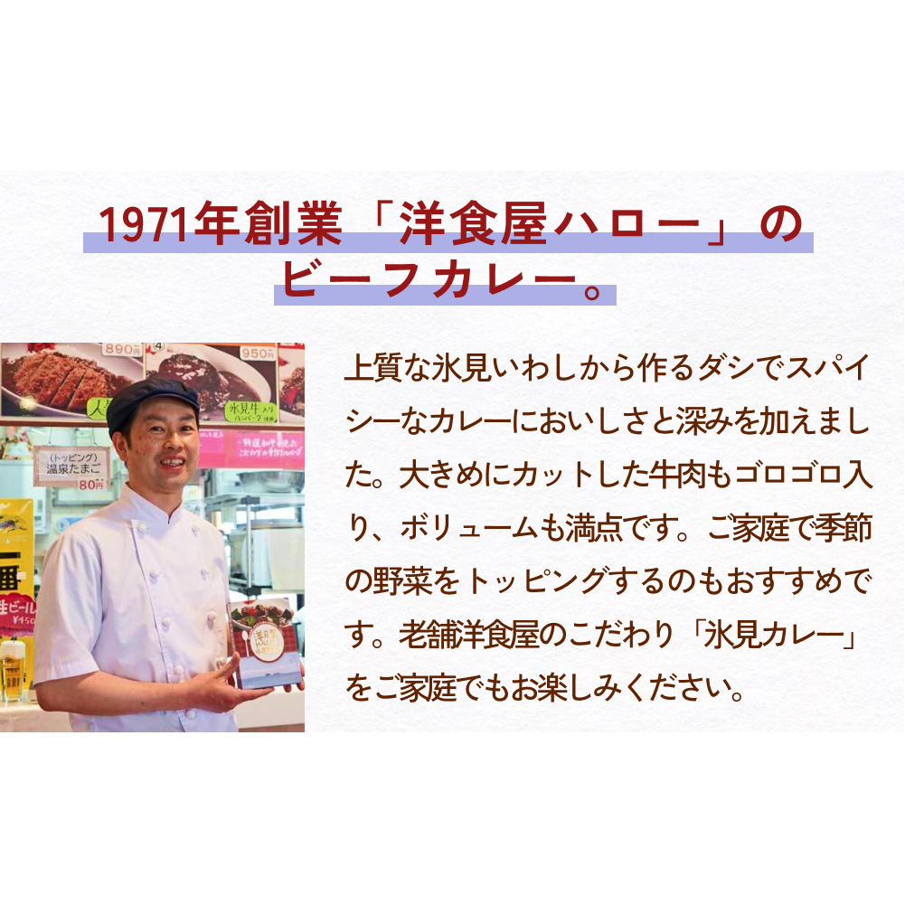 洋食屋ハローの氷見カレー 10個_イメージ2