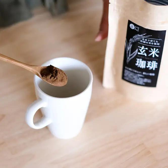 ノンカフェイン 玄米飲料 ティータイム デトックス / 玄米焙煎珈琲