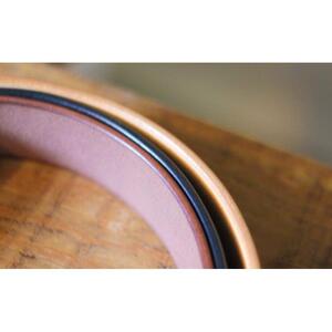 【minca】幅40mmベルト/32インチ  栃木レザーの希少な「ハーネスレザー」使用の贅沢な1枚革のレザーベルト オイルタイプ/キャメル/HL-B03/CAMEL　614【小物 ファッション 人気 