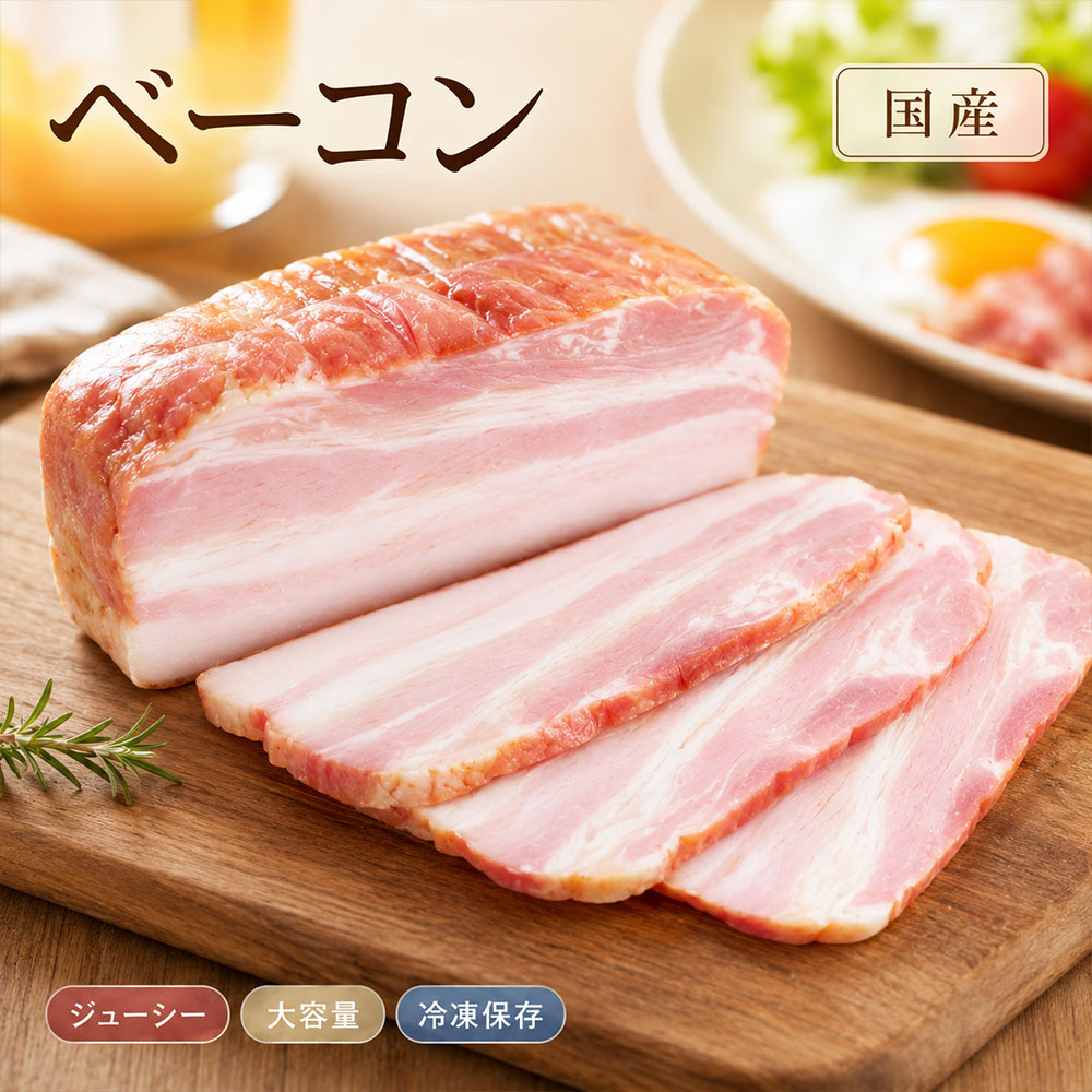 【ふるさと納税】ベーコン