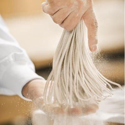 ふるさと納税 長野県 【信州のそば工房から本生手打ちそばをお届け】雪村そば6人前【冷蔵便】 |  | 03