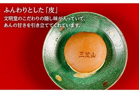 【全6回定期便】 どら焼き 三笠山 1箱 (12個入り) 《長与町》《文明堂総本店》 [EAK015]