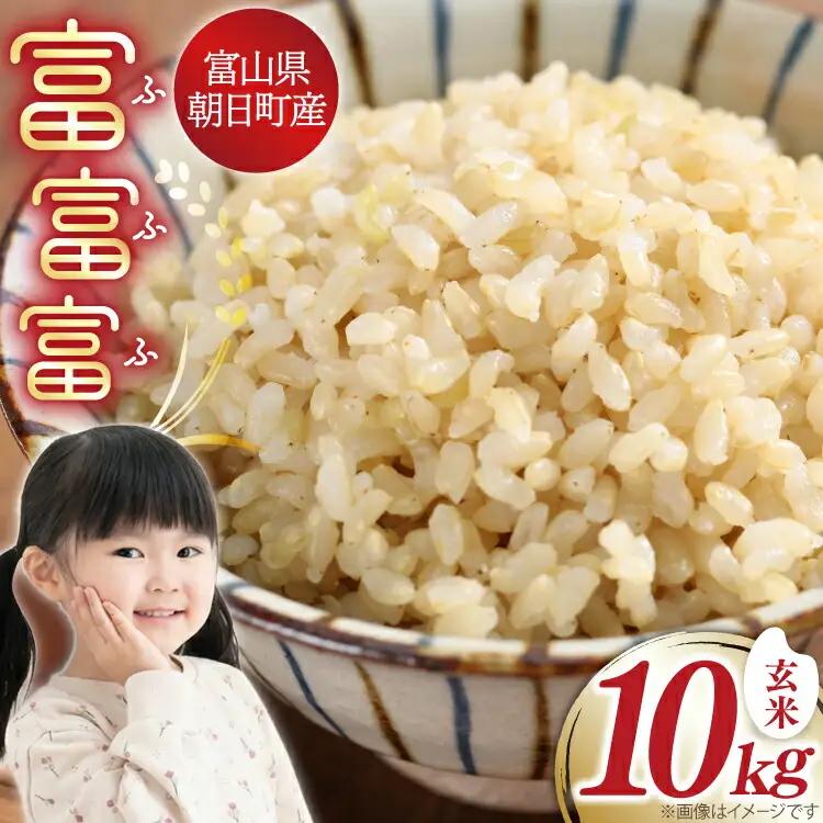 米 令和7年産 富富富 玄米 10kg
