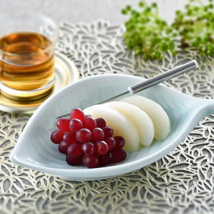 【波佐見焼】青白磁 葉 皿＆小鉢 2点セット 食器【正右衛門窯】[BG09] 波佐見焼