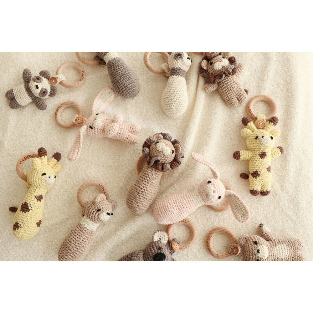 【ふるさと納税】HOPPL（ホップル）amimals（アミマルズ） ラトル《 種類選択可 》 | ぬいぐるみ おもちゃ ベビー 赤ちゃん ファーストトイ ご出産ギフト 贈り物 プレゼント 人気 おすすめ 送料無料