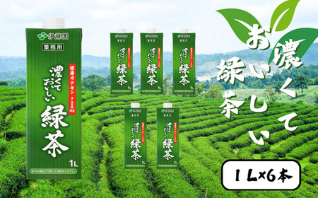 濃くておいしいお茶 1ケース（1L×6本入り） | お茶 緑茶