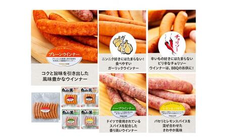 【天狗ハム】5種のウインナー詰め合わせセット