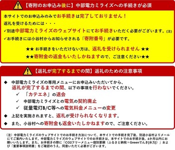 小谷村産 CO2フリーでんき 30,000 円コース（注：お申込み前に条 件を必ずご確認ください） ／中部電力ミライズ 電気 長野県 小谷村