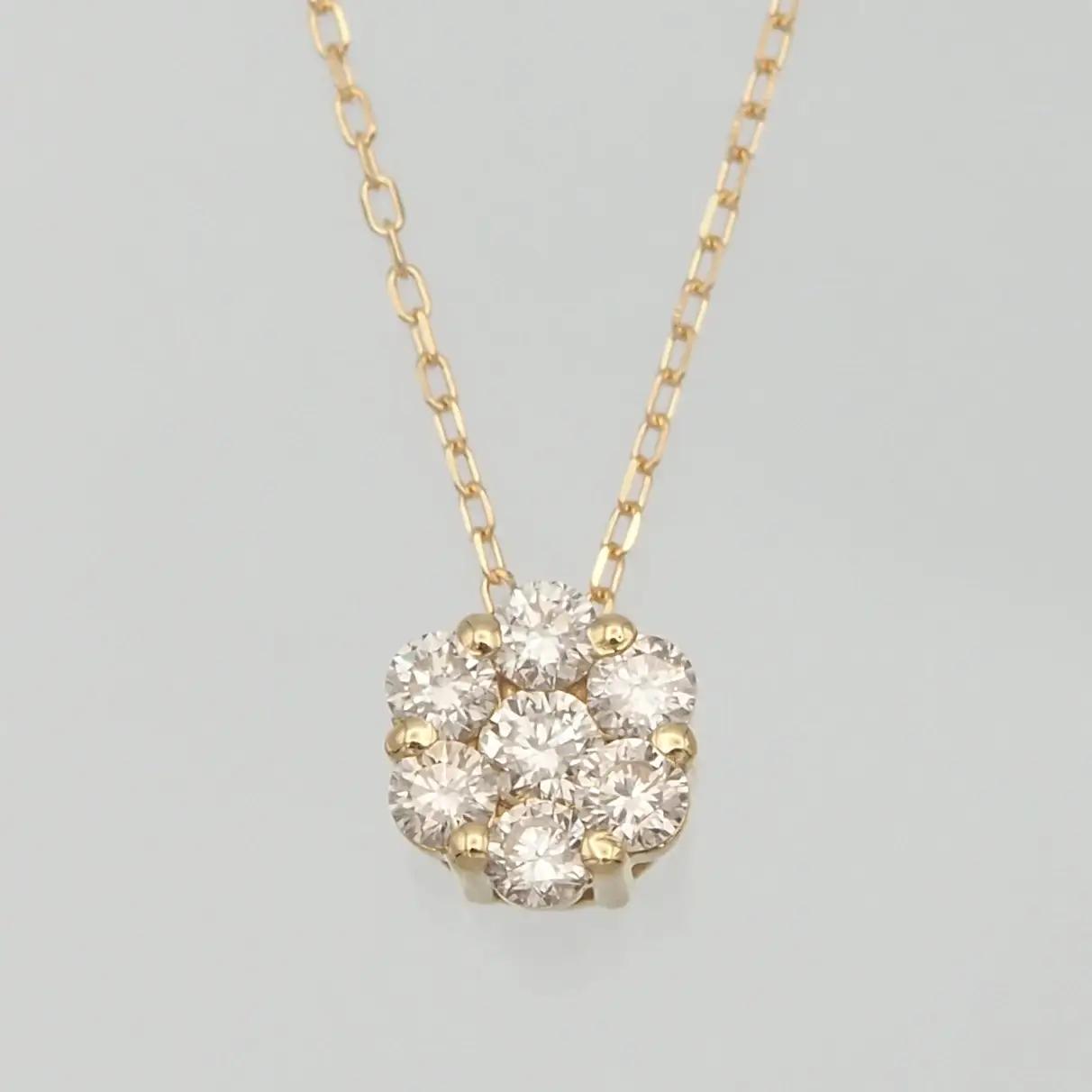 K18 0.30ct ダイヤモンド ペンダントネックレス　HH-019717 SWBT004-G