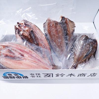 ふるさと納税 根室市 炉端セット4種(開きほっけ・開きにしん・宗八かれい・柳かれい) G-14080 |  | 01
